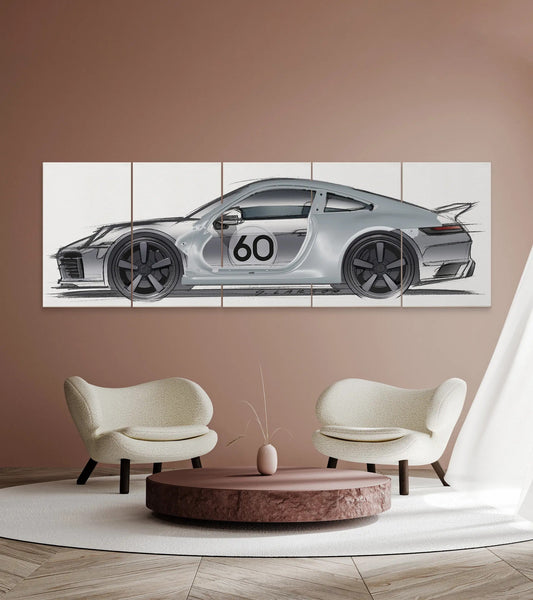 911 Sport Classic Art Sculpture | Heritage