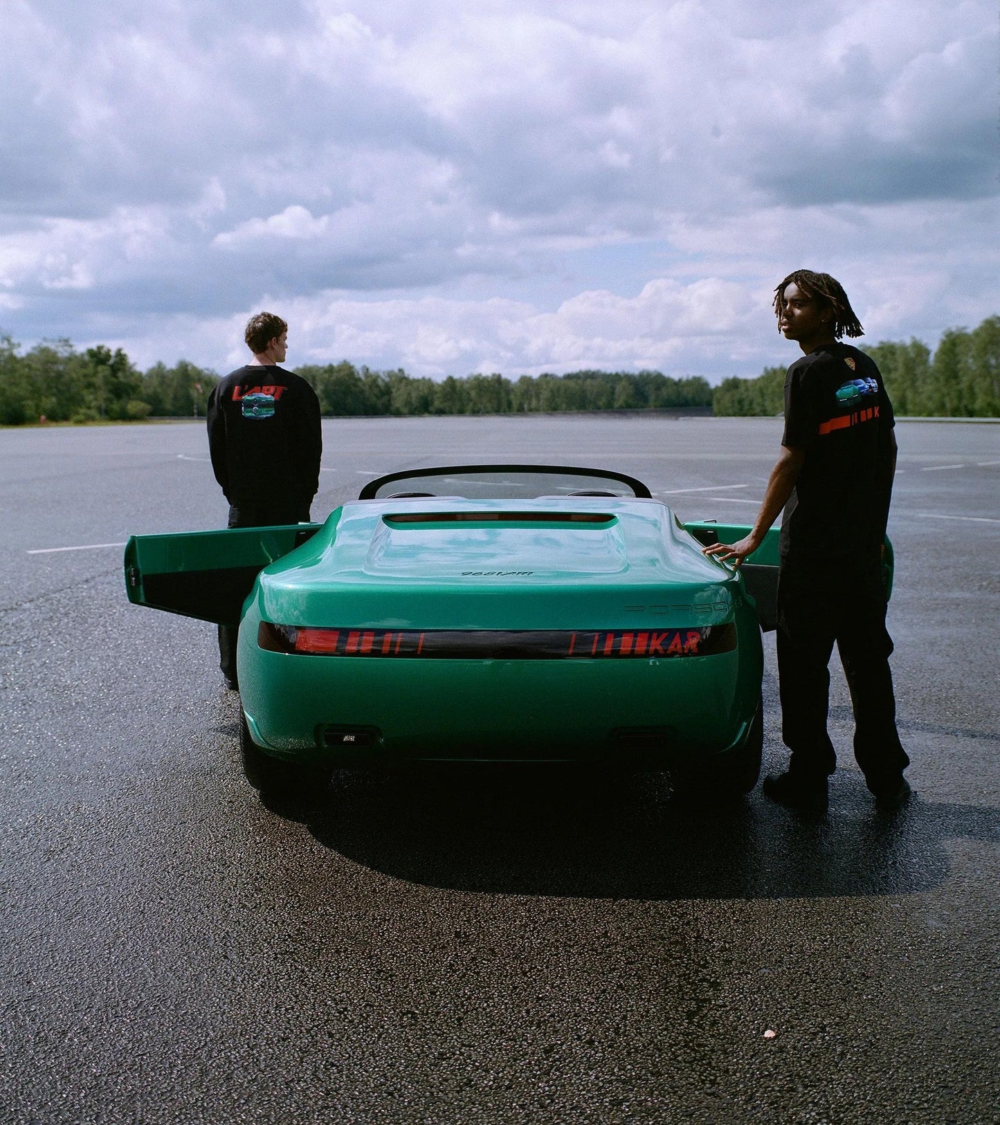 T-Shirt unisex - 968 L'ART x Porsche