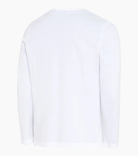 Long-sleeve V-neck T-shirt