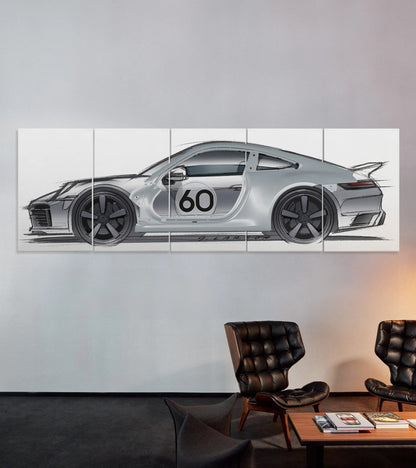 911 Sport Classic Art Sculpture | Heritage