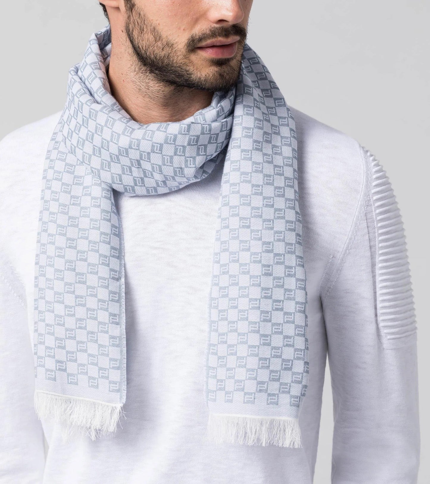 Luxe PD-Icon Chequered Scarf
