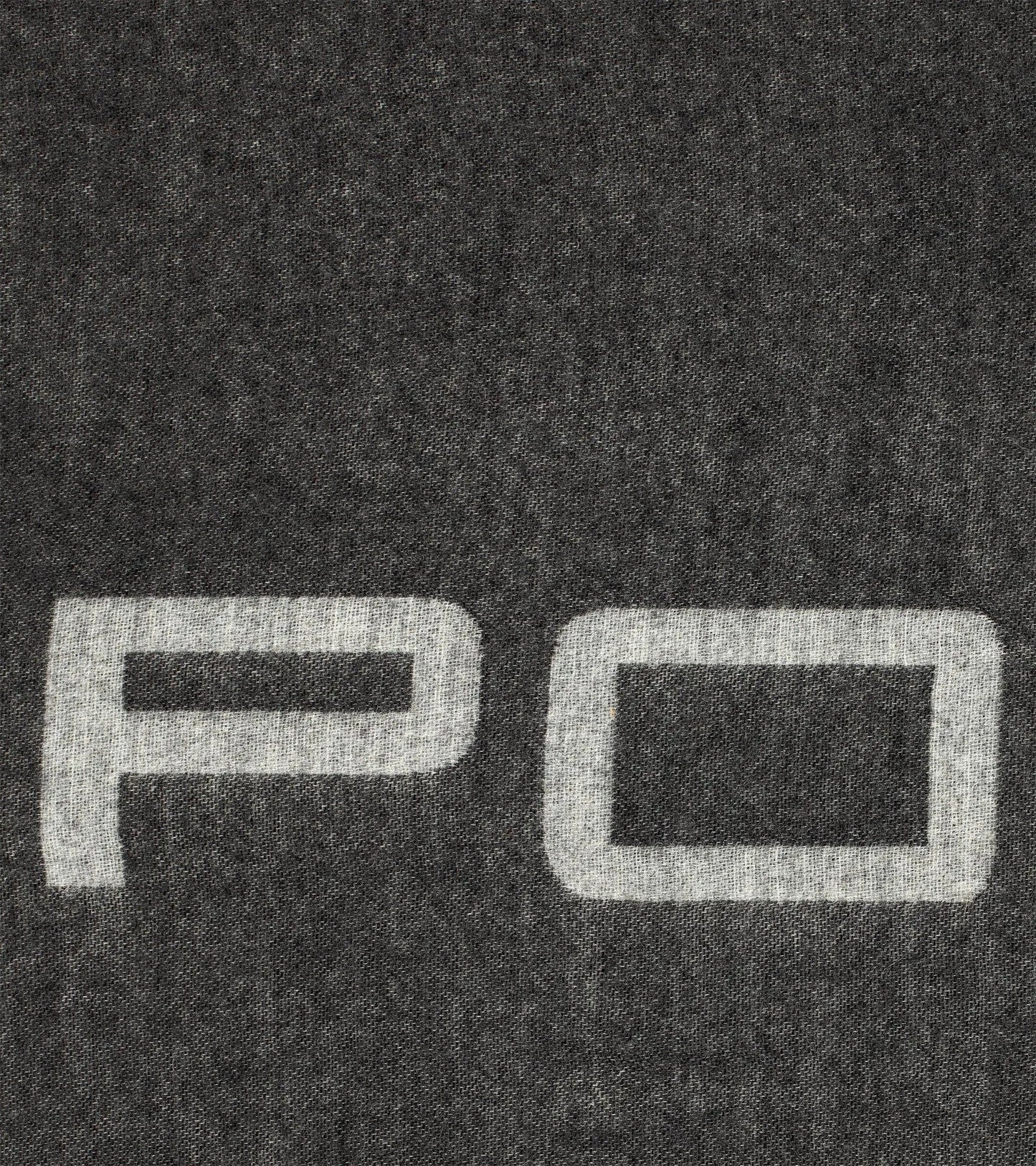 Oversized PD Logo Scarf