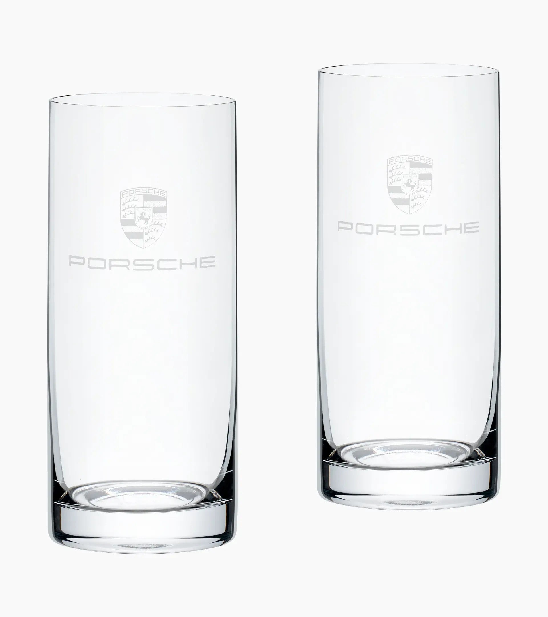 Set of 2 highball glasses with crest | Essential