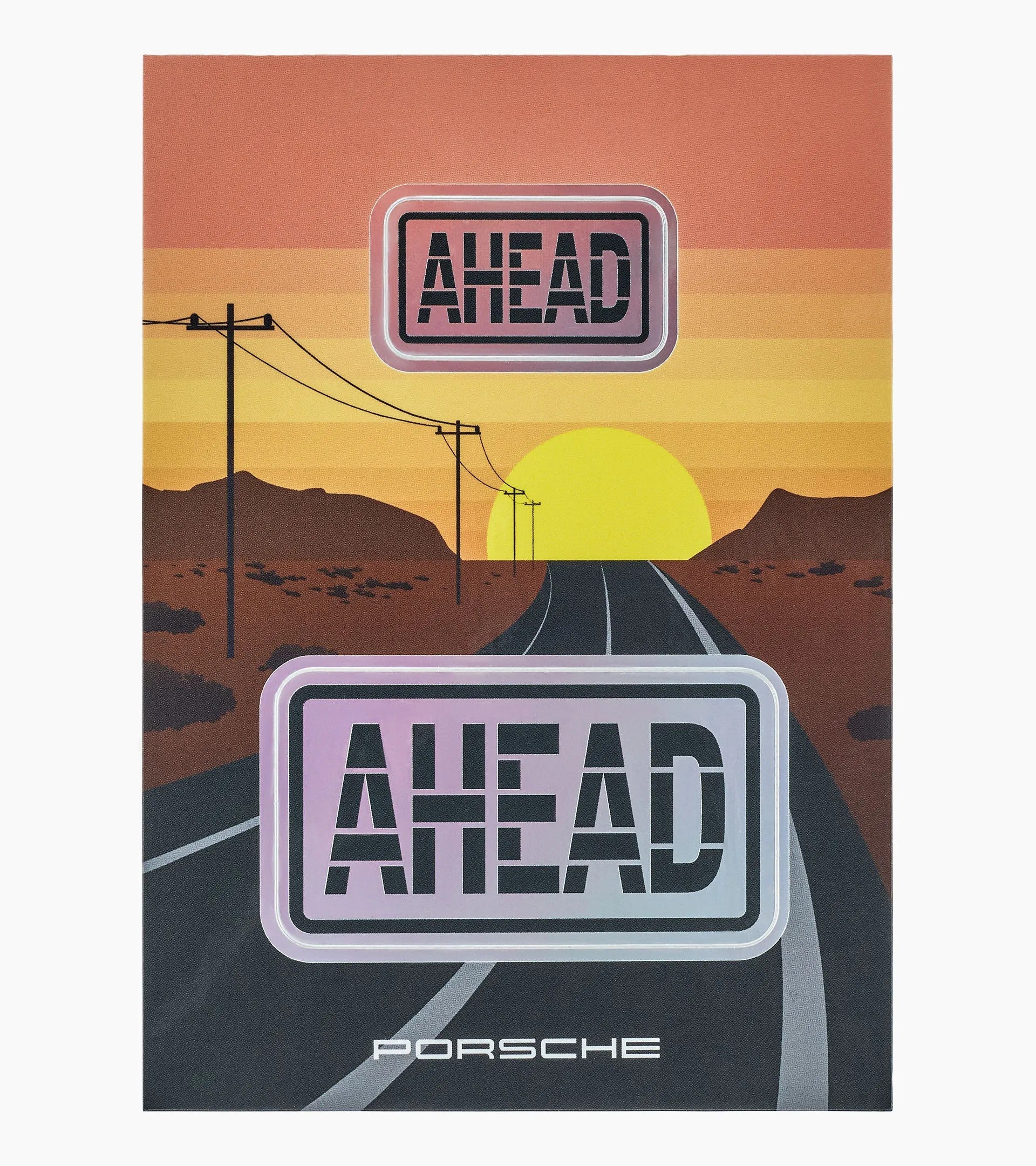 AHEAD No. 1 Sticker Set | Limited Edition