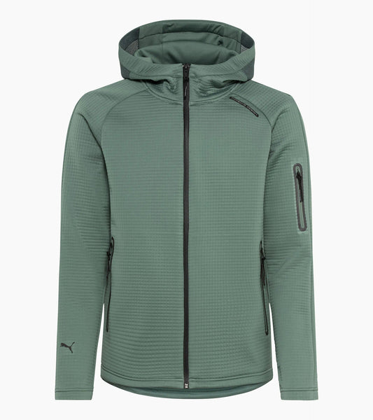 Hooded sweat jacket